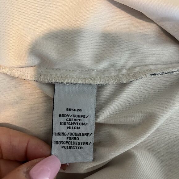 BHLDN JS Collection SANTIAGO Dress Navy/Cloud 2 Anthropologie Midi Coctail - Picture 11 of 12